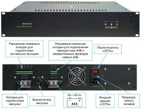 Источник вторичного электропитания резервированный SKAT-V.12DC-18 Rack