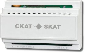 Источник вторичного электропитания резервированный SKAT-12-6.0DIN