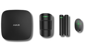 Комплект радиоканальной охранной сигнализации Ajax StarterKit Plus (black)