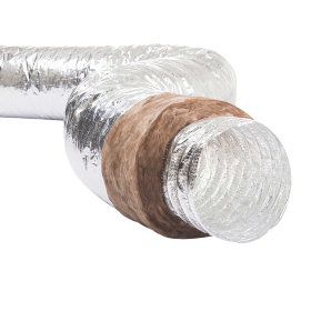 Звукопоглощающие воздуховоды SONOAFS-ALU SHINE ECOSOFT