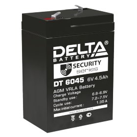 Свинцово-кислотный аккумулятор Delta DT 6045